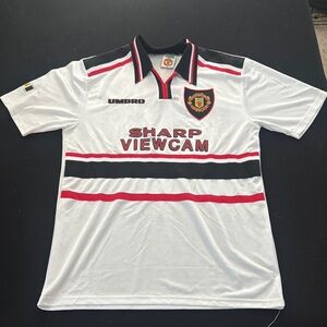 Umbro Manchester United Away Jersey (Ryan Giggs) - Size L